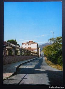 Postkarten: Massanet de Cabrenys, avinguda de Canalejas, postal sin circular.